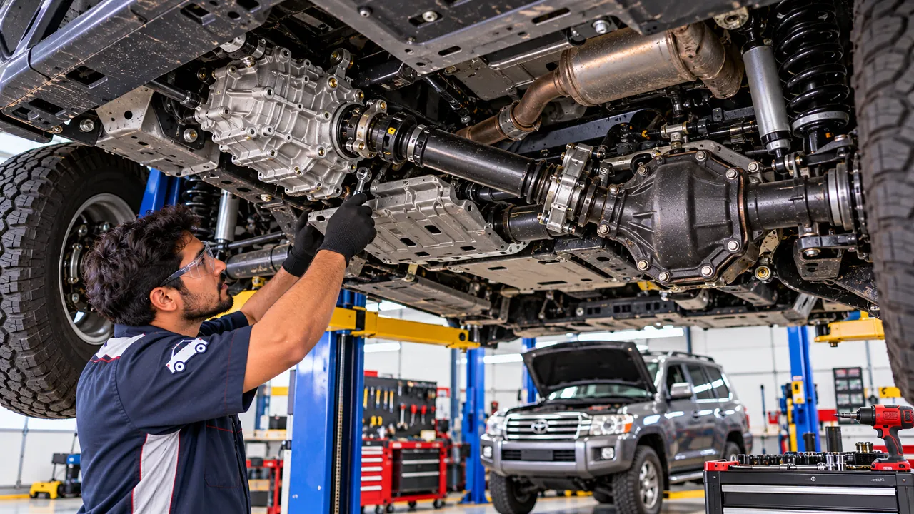 Underbody technical inspection