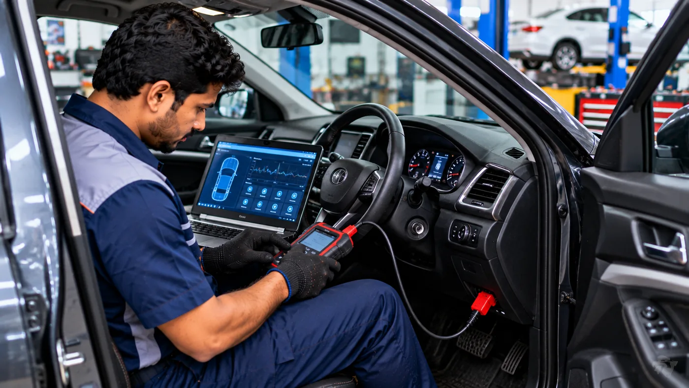 Computer diagnostic scan