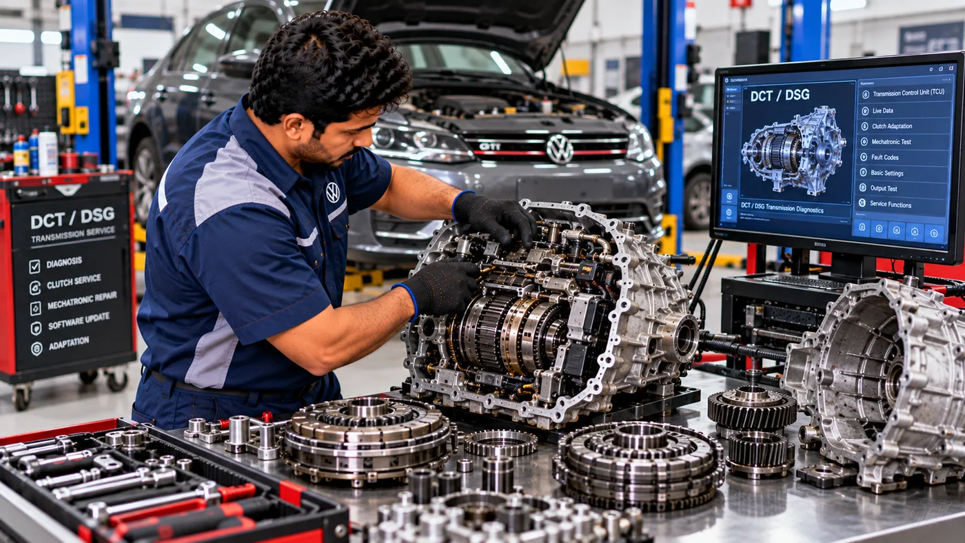 DCT DSG transmission service
