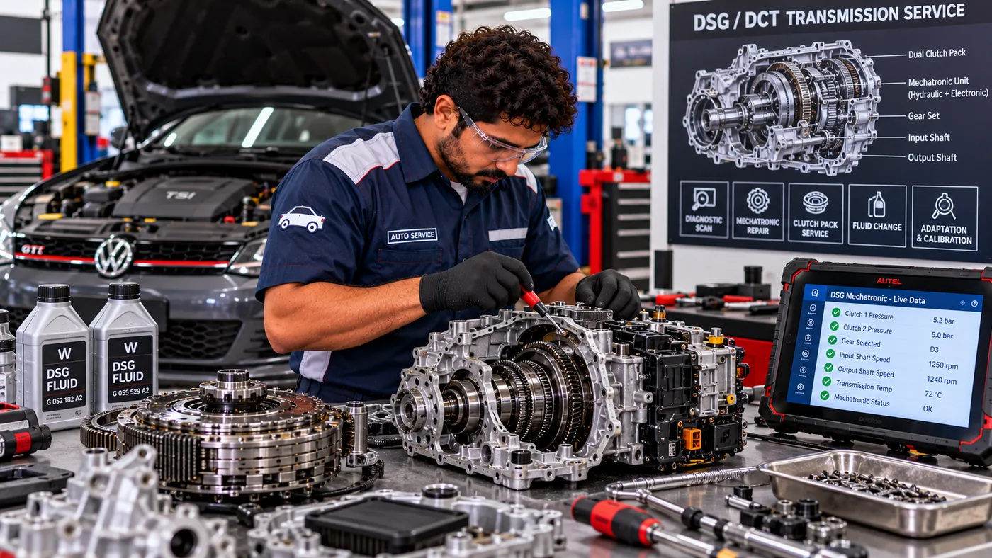 DCT DSG transmission service